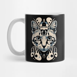 Cute Cat Illusion Design, Funny Cat Lover Gift Idea Mug